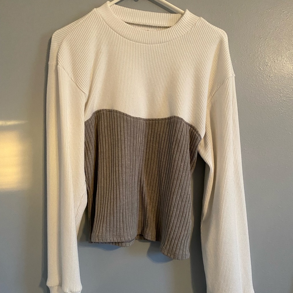 Backyard Roses sweater